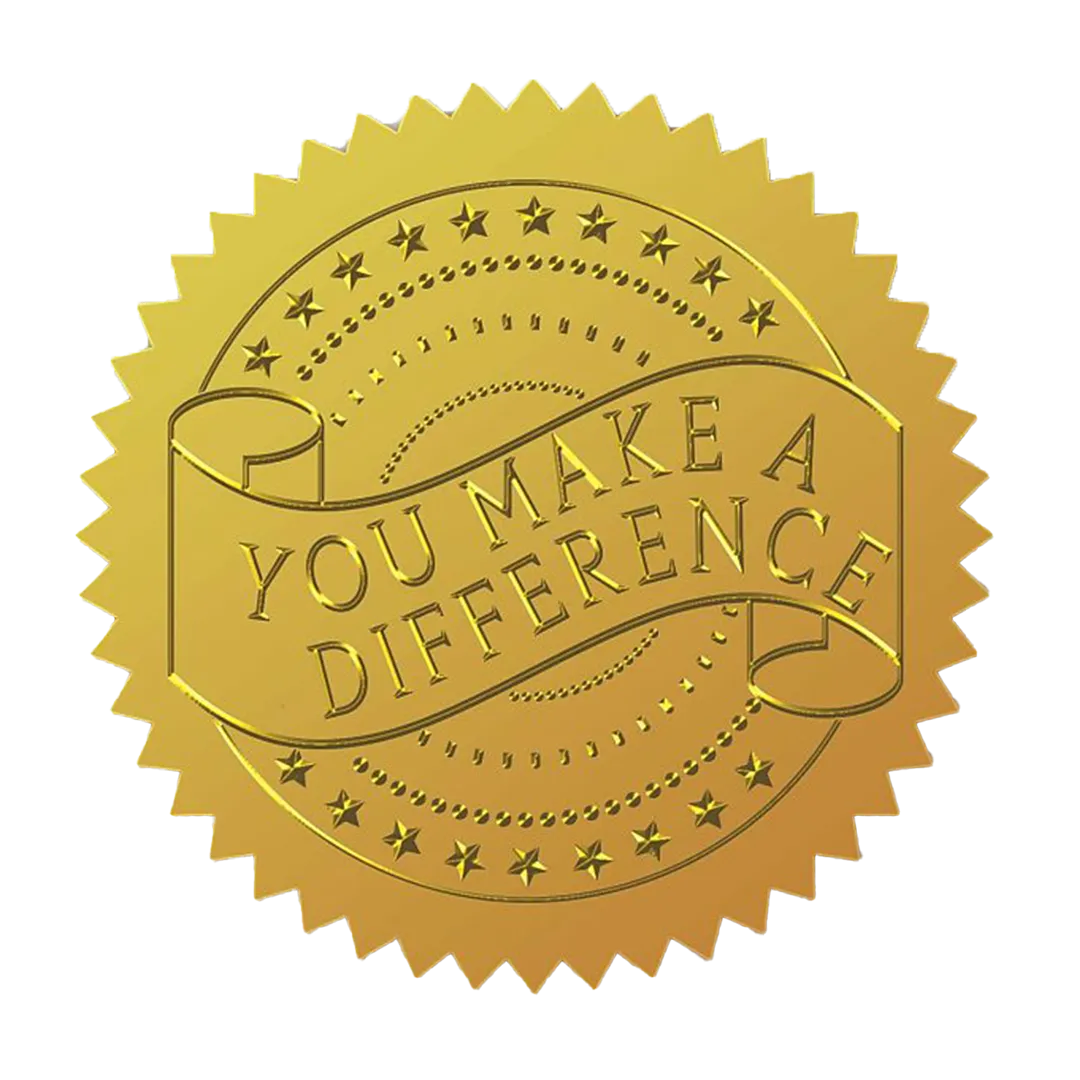 Certificate Seals Self Adhesive Sticker