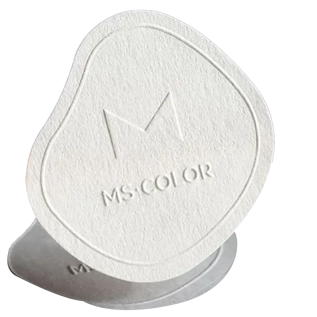 Custom Embossed Logo Stickers
