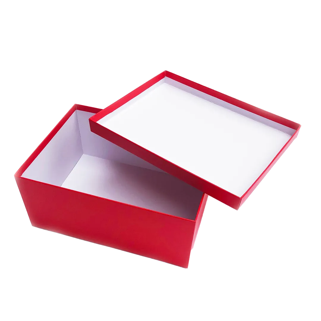 Lidded Cardboard Home Storage Boxes