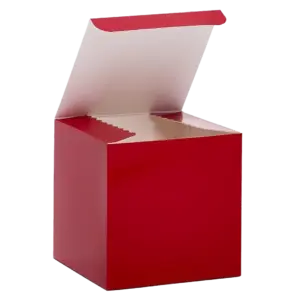 Red Cardboard Gift Boxes