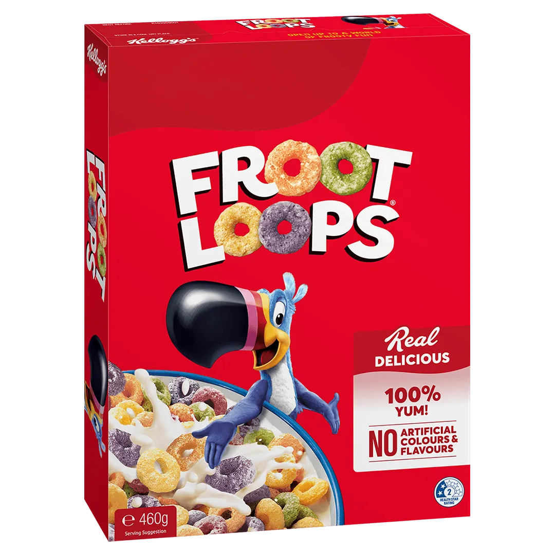 Red Cereal Boxes