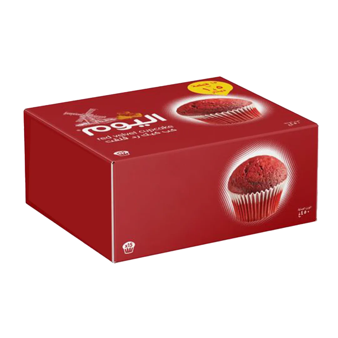 Red Cupcake Boxes