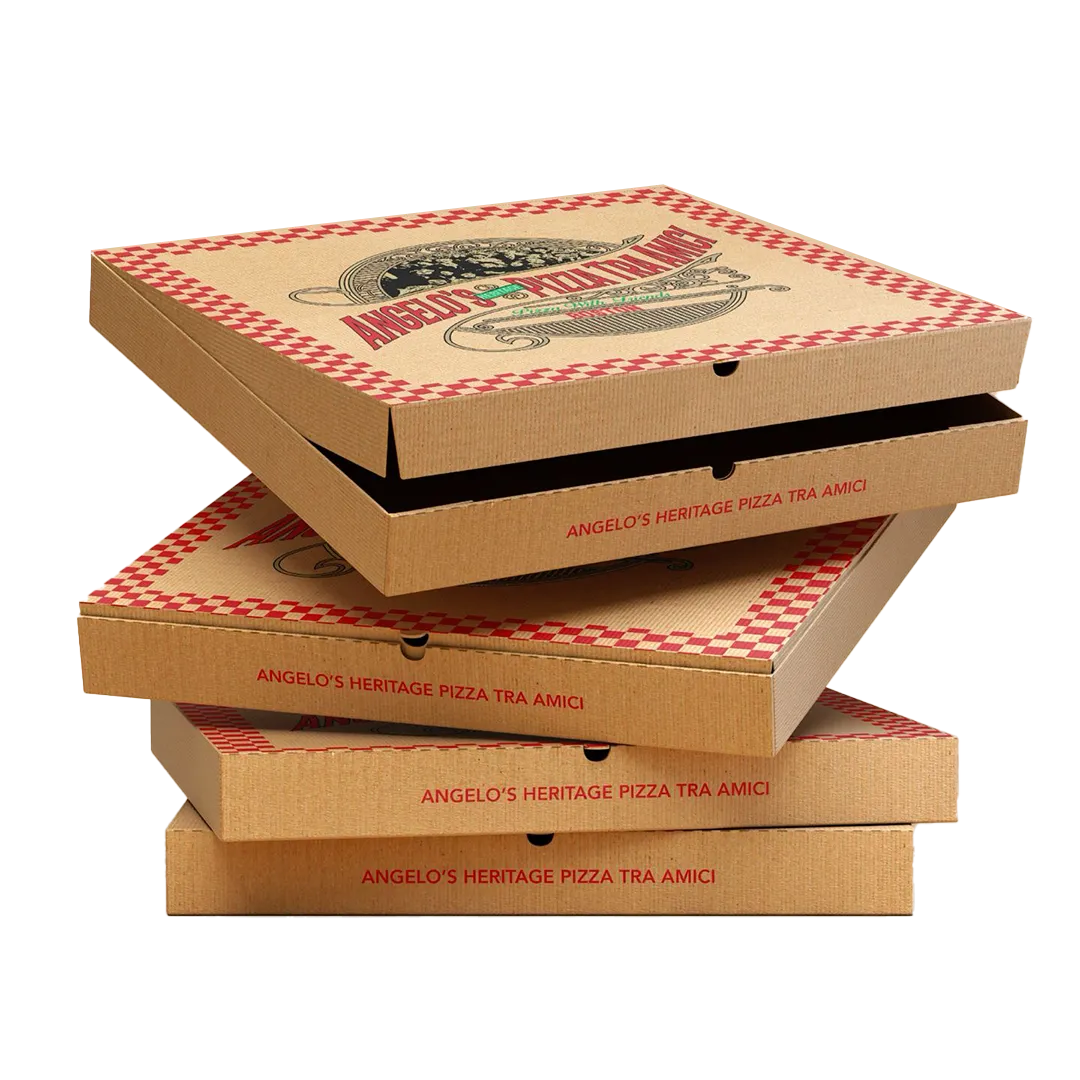 Take Away Fast Food Brown Printed boxes