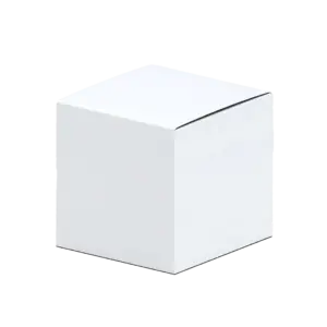 White Cube Cardboard Boxes