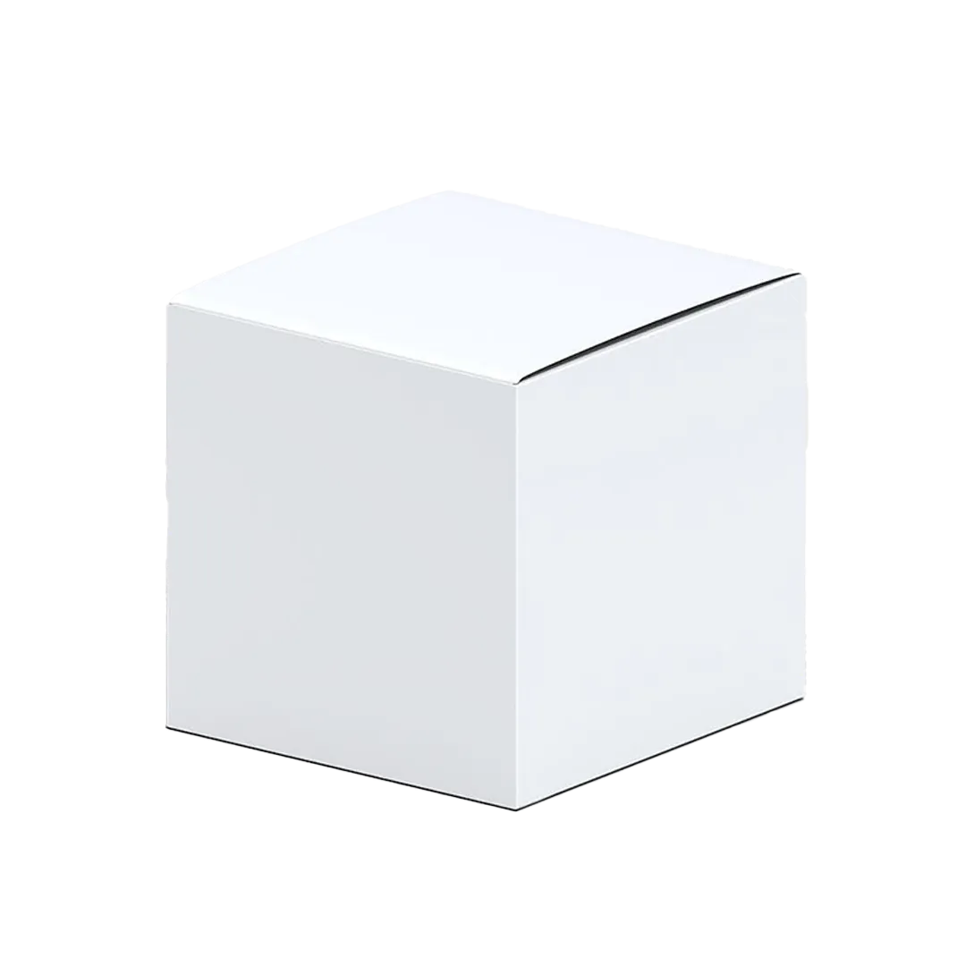 White Cube Cardboard Boxes