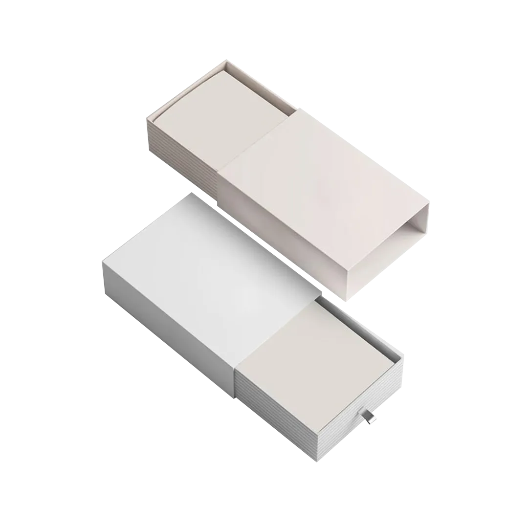 White Matte Cardboard Boxes