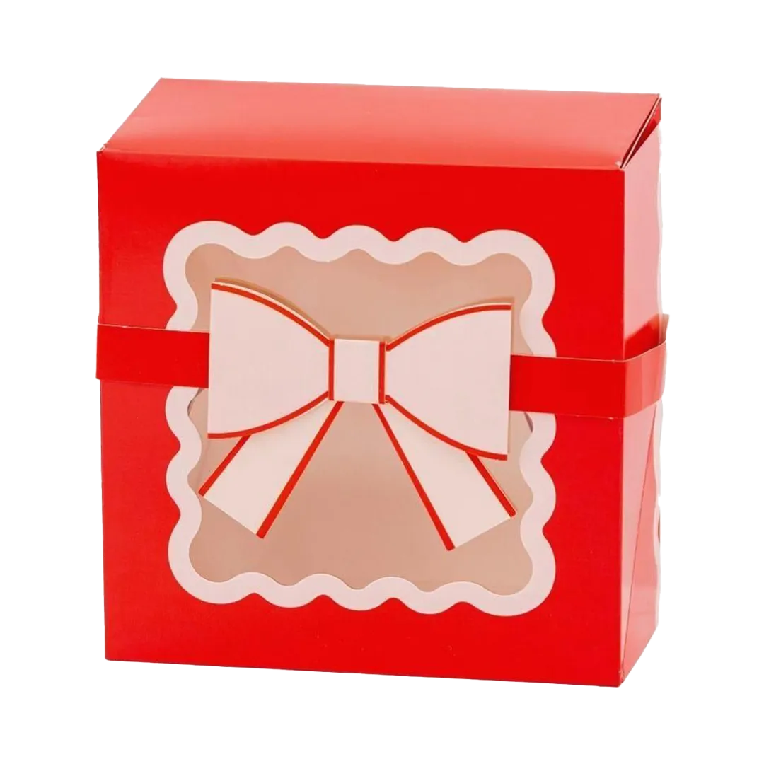 cardboard boxes with bow sleeve