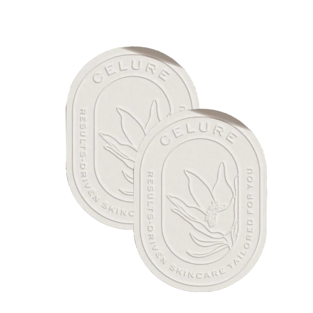 custom embossed labels uk