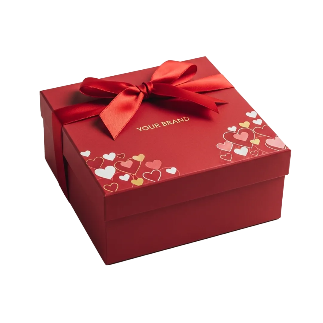 empty chocolate boxes with lids