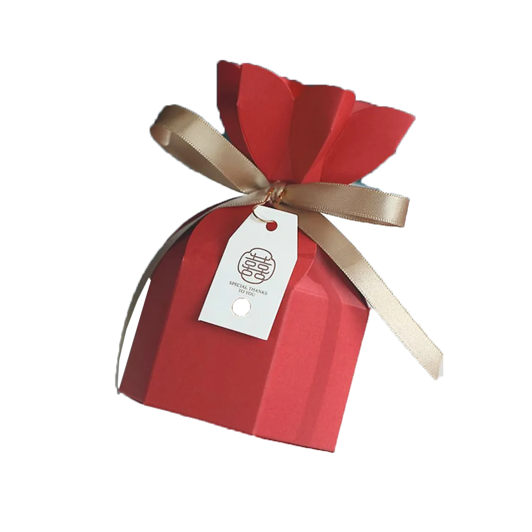luxury folding red gift boxes