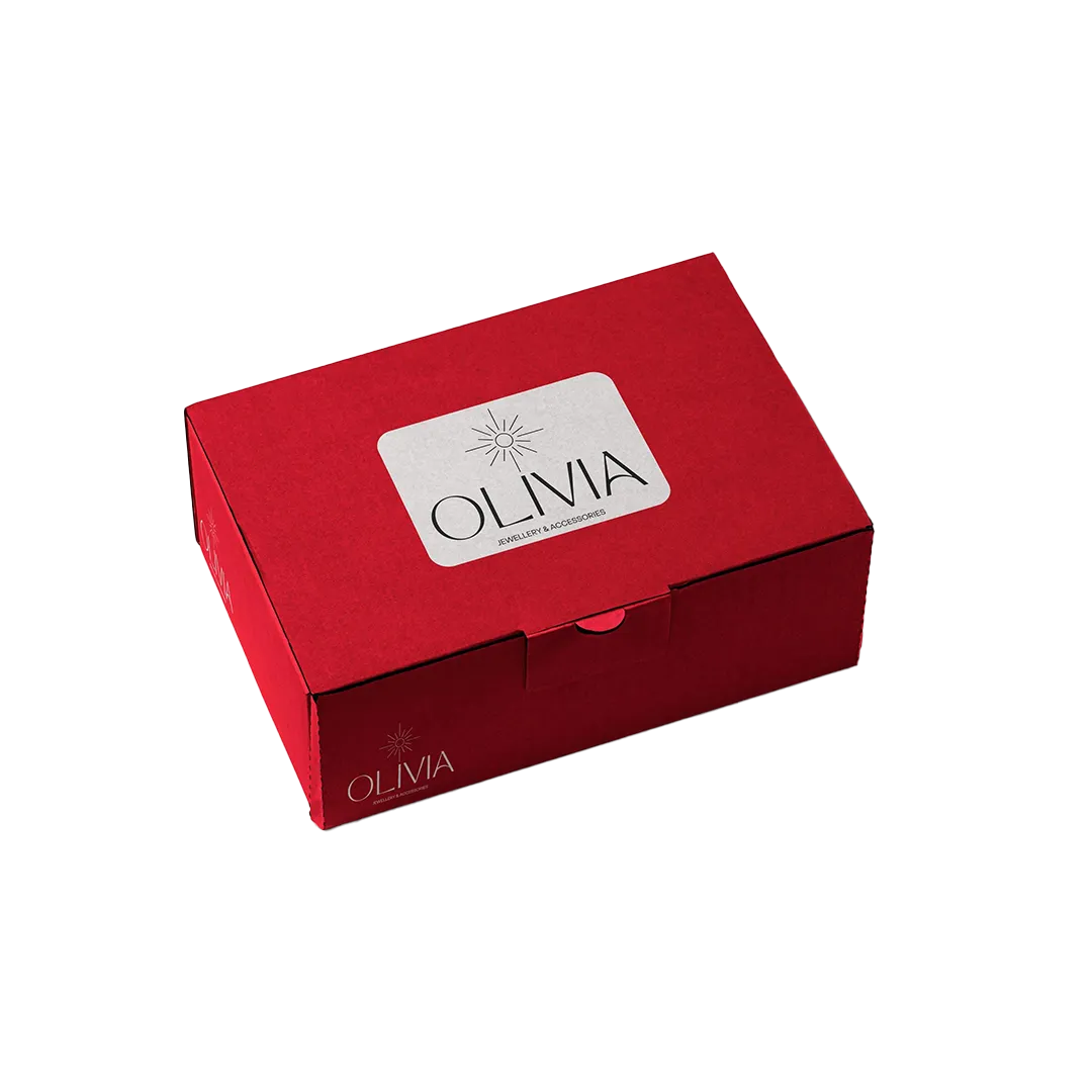 luxury red rigid boxes