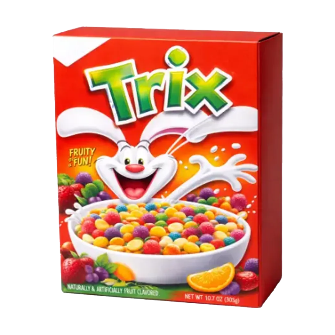 personalised cereal box packaging