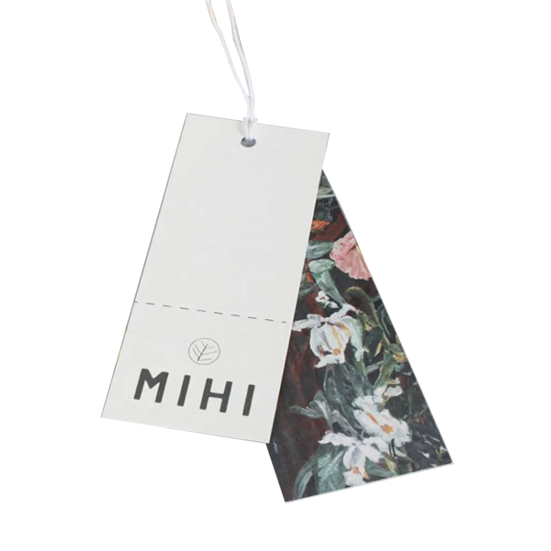 Custom paper hang tags