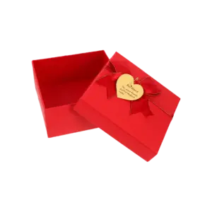 Red Wedding Favour Boxes