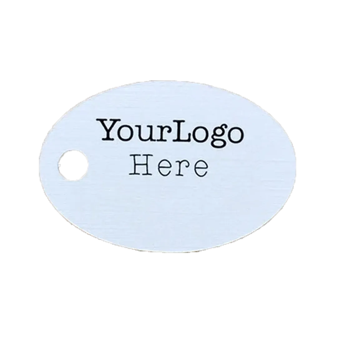 besoke shaped swing tag