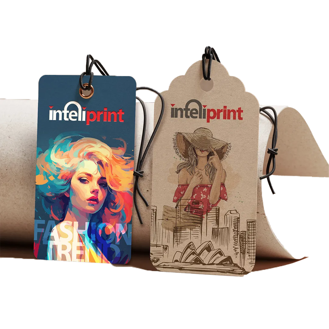 on demand printed hang tags